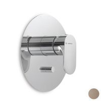 Смеситель для душа на 2 потока Newform Linfa II 69470E встраиваемый автопереключатель внешняя часть схема 7