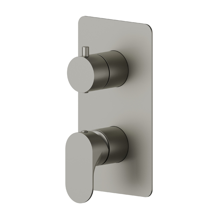 Смеситель для душа Newform Linfa II 69473E  встраиваемый 2 потока внешняя часть ФОТО