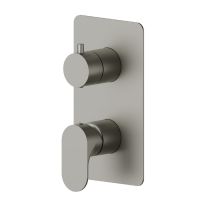 Смеситель для душа Newform Linfa II 69473E  встраиваемый 2 потока внешняя часть схема 3