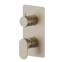 Смеситель для душа Newform Linfa II 69473E  встраиваемый 2 потока внешняя часть схема 4