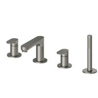 Смеситель на борт ванны Newform Linfa II 69482C 4 отверстия с изливом и ручным душем схема 5 Смеситель на борт ванны Newform Linfa II 69482C 4 отверстия с изливом и ручным душем схема 5