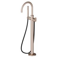 Напольный смеситель для ванны Newform Linfa II 69484E с ручным душем внешняя часть схема 9