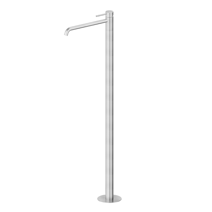 Изображение Напольный смеситель для раковины Newform X-STEEL 316 69618EX излив 28 см наружная часть