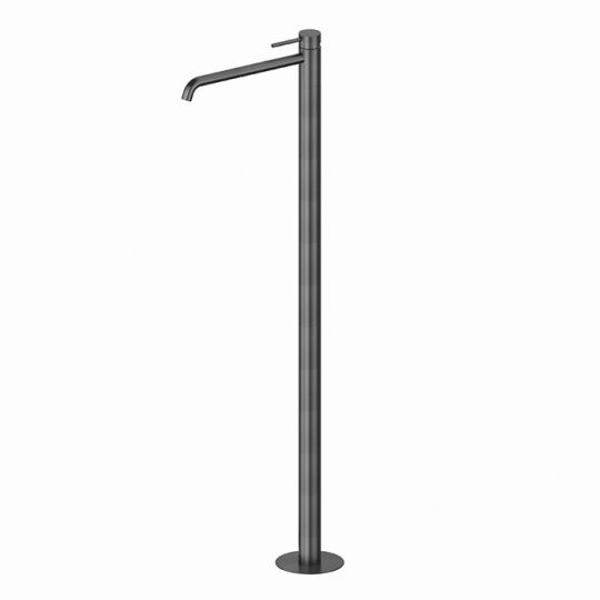 Напольный смеситель для раковины Newform X-STEEL 316 69618EX излив 28 см наружная часть схема 2