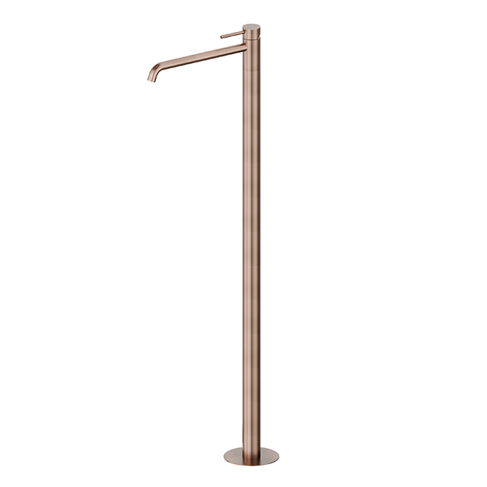 Напольный смеситель для раковины Newform X-STEEL 316 69618EX излив 28 см наружная часть ФОТО