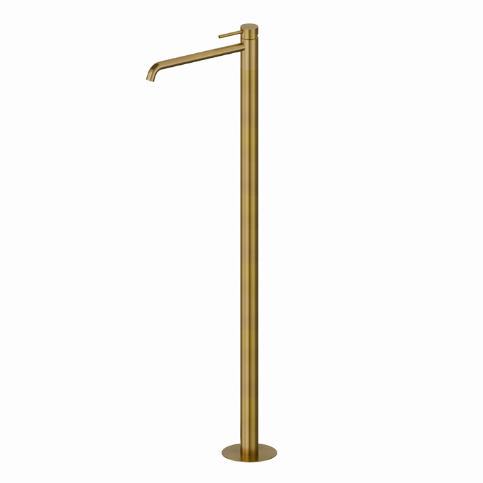 Напольный смеситель для раковины Newform X-STEEL 316 69618EX излив 28 см наружная часть ФОТО