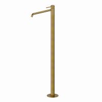 Напольный смеситель для раковины Newform X-STEEL 316 69618EX излив 28 см наружная часть схема 4