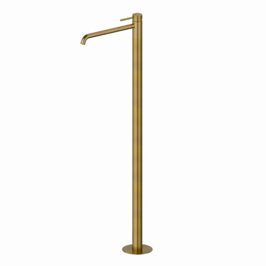 Напольный смеситель для раковины Newform X-STEEL 316 69618EX излив 28 см наружная часть схема 4