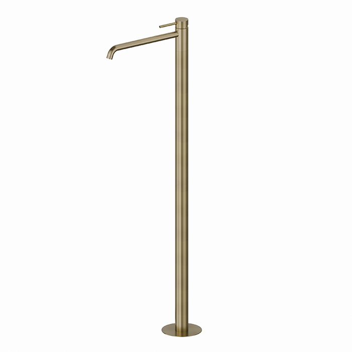 Напольный смеситель для раковины Newform X-STEEL 316 69618EX излив 28 см наружная часть ФОТО