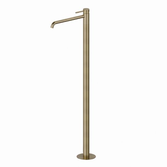 Напольный смеситель для раковины Newform X-STEEL 316 69618EX излив 28 см наружная часть схема 5