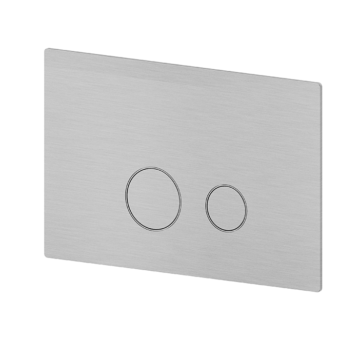 Изображение Клавиша смыва для унитаза Newform X-STEEL 316 69643X двойная для систем инсталляций GEBERIT SIGMA 8 & SIGMA 12