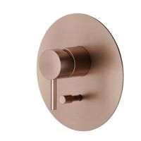 Смеситель для душа Newform X-Steel 316 69670EX с автопереключатель на 2 потока внешняя часть схема 3