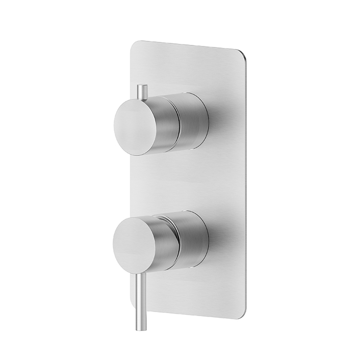 Изображение Смеситель для душа Newform X-STEEL 316 69673EX с переключателем на 2 выхода