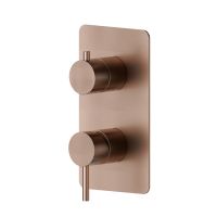 Смеситель для душа Newform X-STEEL 316 69673EX с переключателем на 2 выхода схема 3