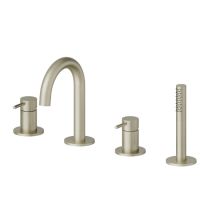 Смеситель для ванны набортный с Newform X-STEEL 316 69682XC в комплекте с ручной лейкой схема 7 Смеситель для ванны набортный с Newform X-STEEL 316 69682XC в комплекте с ручной лейкой схема 7