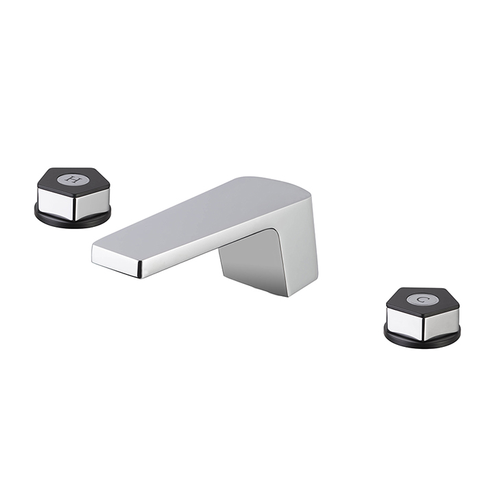 Смеситель на 3 отверстия для ванны Newform ParkLE 69707 с донным клапаном