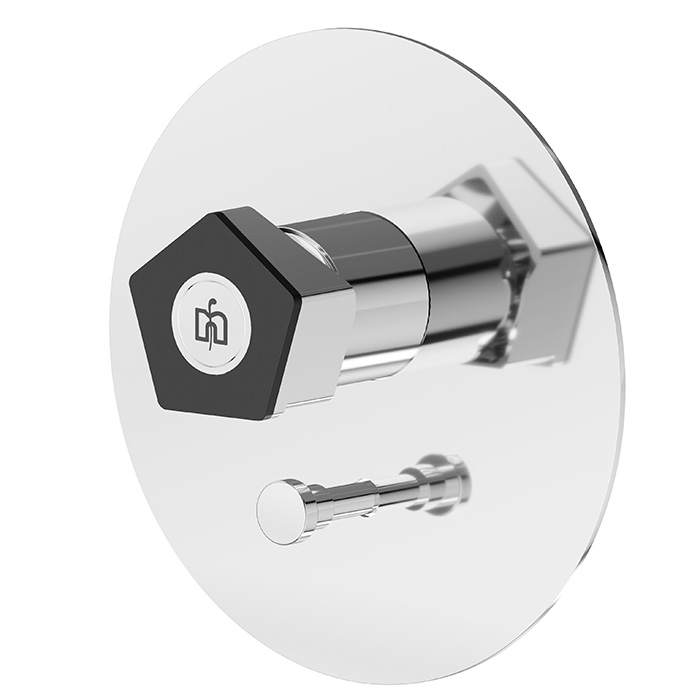 Изображение Смеситель для душа Newform ParkLE 69770E встраиваемый на 2 потока