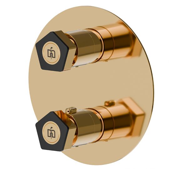 Смеситель для душа Newform ParkLE 69808E встраиваемый термостатический схема 2