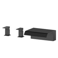 Смеситель на борт ванны Newform Cascate 70032/33 излив каскад схема 5