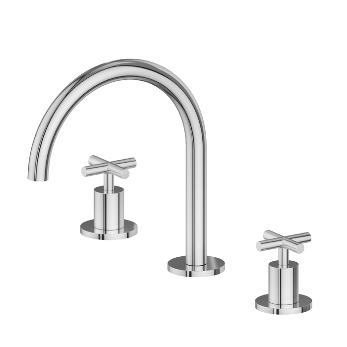 Изображение Смеситель для умывальника Newform Blink 70800 на 3 отверстия