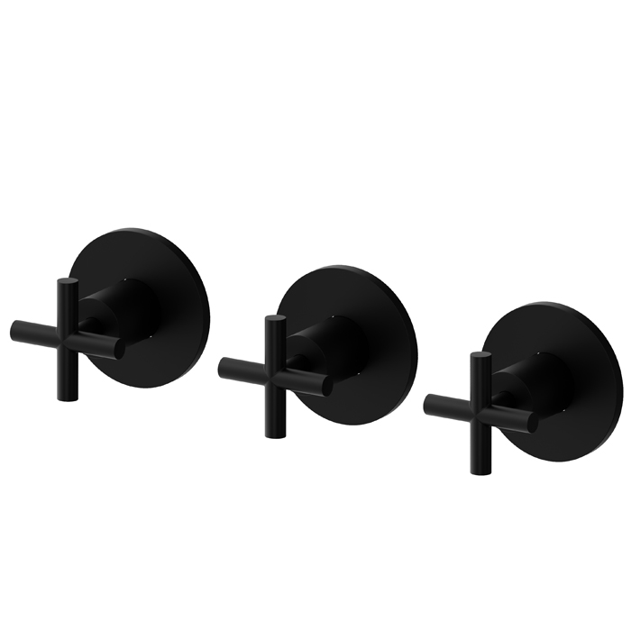 Изображение Смеситель для душа Newform Blink 70872E встраиваемый 2 потока внешняя часть