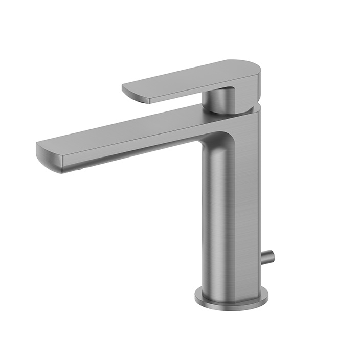 Смеситель для раковины Newform Haka 72010 1 отверстие с донным клапаном ФОТО