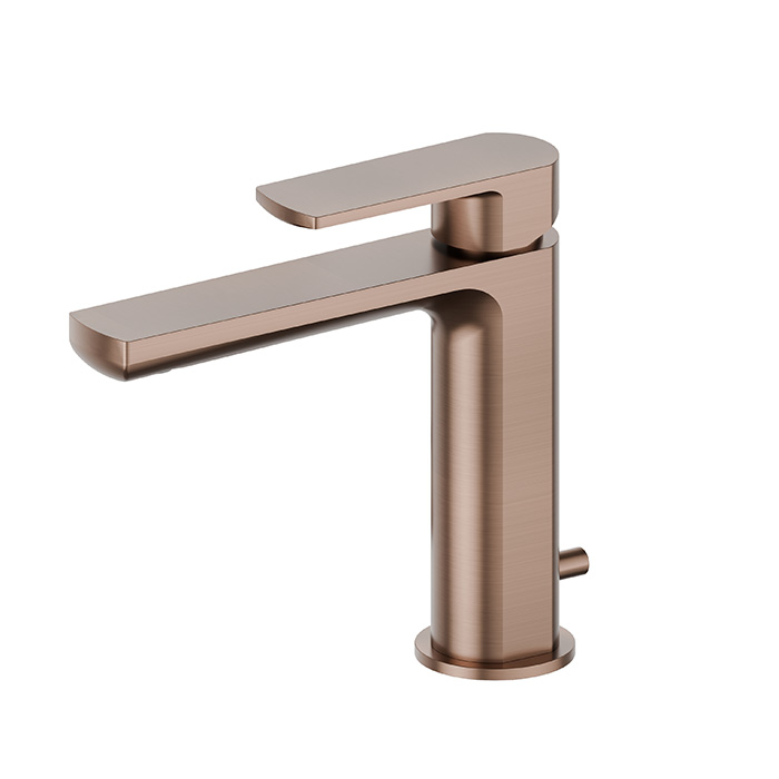 Смеситель для раковины Newform Haka 72010 1 отверстие с донным клапаном ФОТО