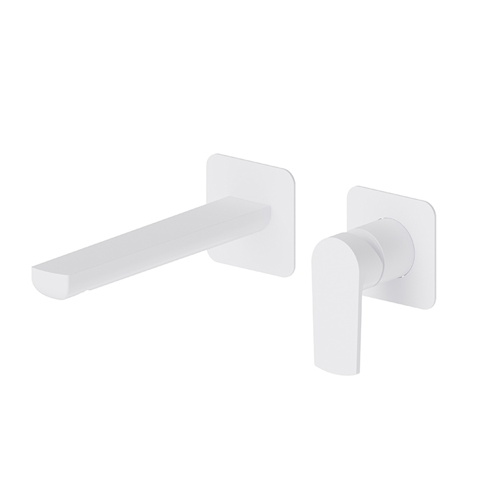 Смеситель для раковины Newform Haka 72026E настенный без донного клапана