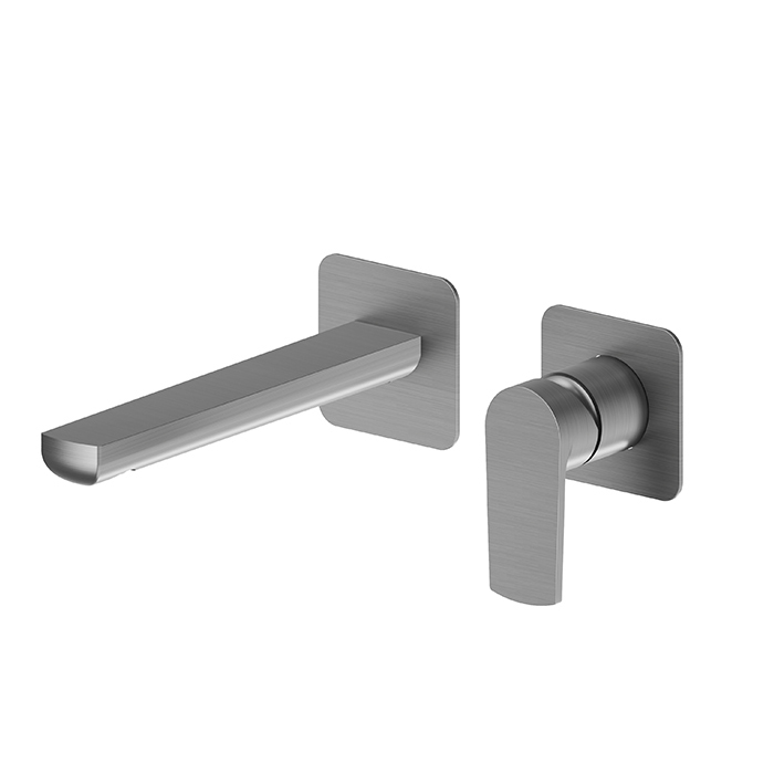 Смеситель для раковины Newform Haka 72026E настенный без донного клапана ФОТО