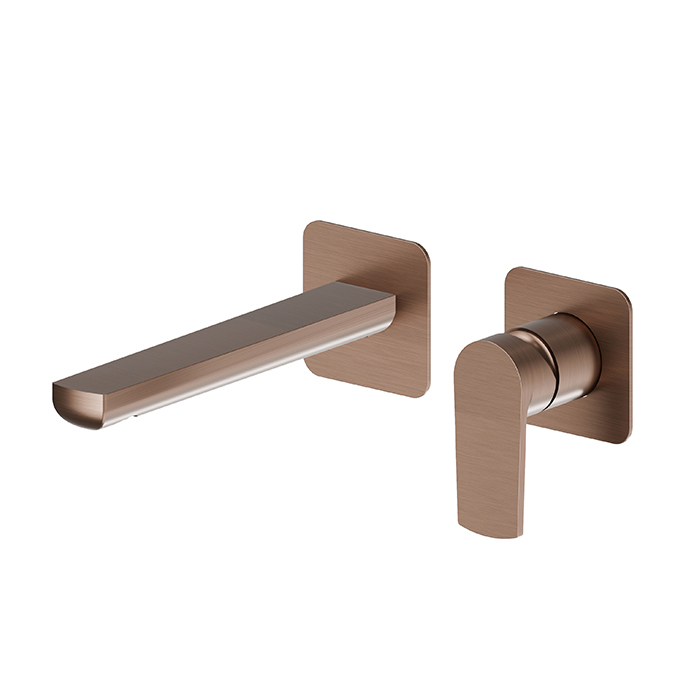 Смеситель для раковины Newform Haka 72026E настенный без донного клапана ФОТО