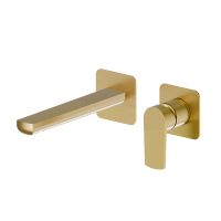 Смеситель для раковины Newform Haka 72026E настенный без донного клапана схема 7