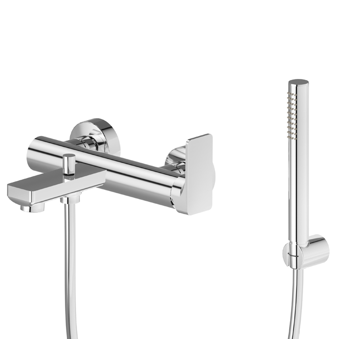 Смеситель для ванны Newform B-Easy 72640C с ручным душем ФОТО