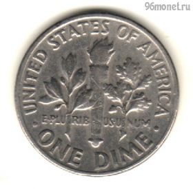 США 10 центов 1968 D