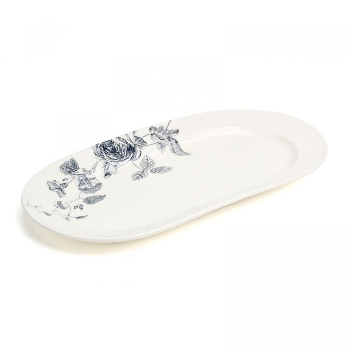 БЛЮДО ОВАЛЬНОЕ 35,5*19*2,5 СМ