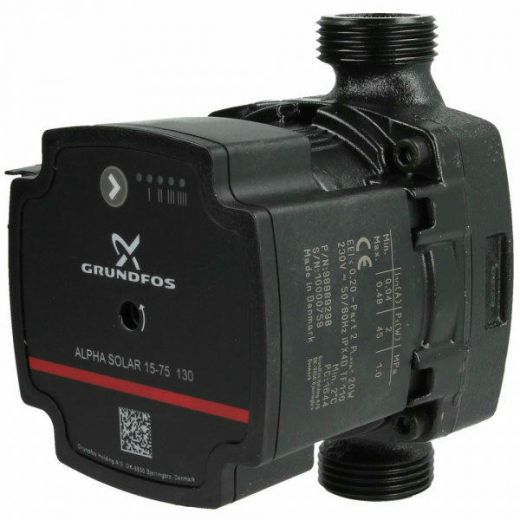 Насос циркуляционный ALPHA SOLAR 15-75 130 Grundfos