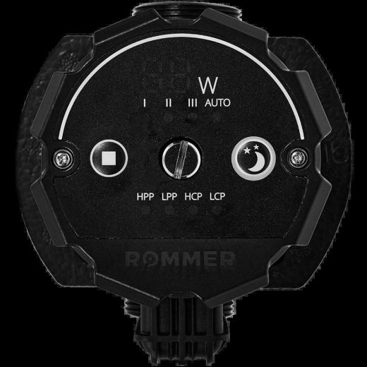 Насос циркуляционный PROFI EVO 25/40-180 с гайками и теплоизоляцией ROMMER