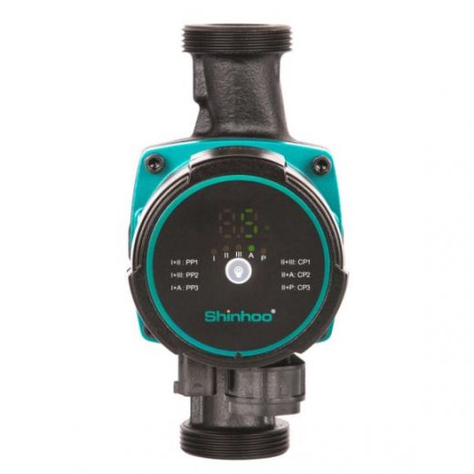Насос циркуляционный Shinhoo MASTER S 32-7.5 с гайками