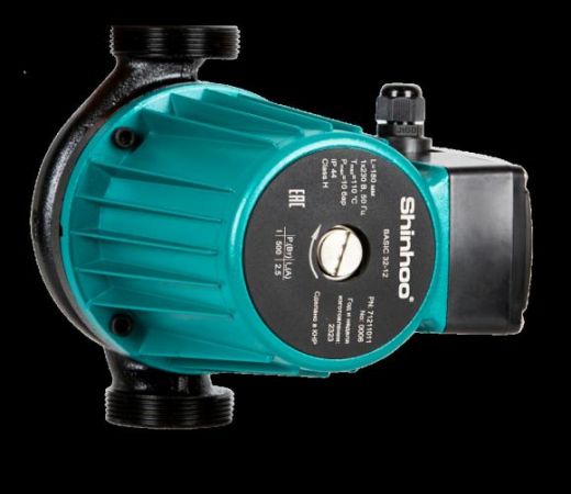 Насос циркуляционный Shinhoo BASIC 25-16 230 с гайками
