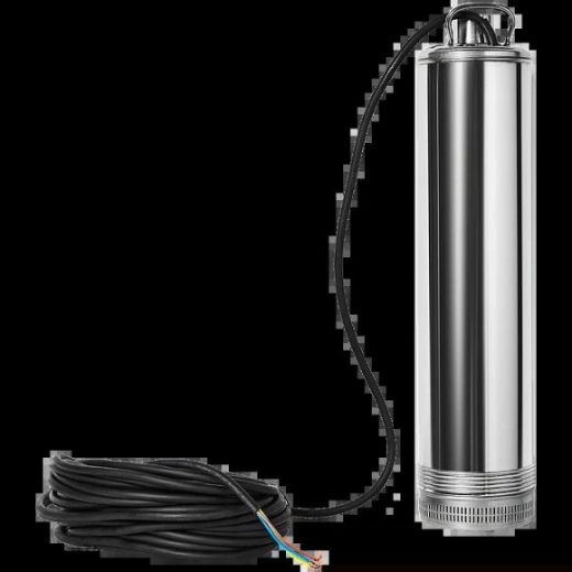 Насос колодезный с электронной регулировкой 90 л/мин, напор 45 м, кабель 20 м STOUT