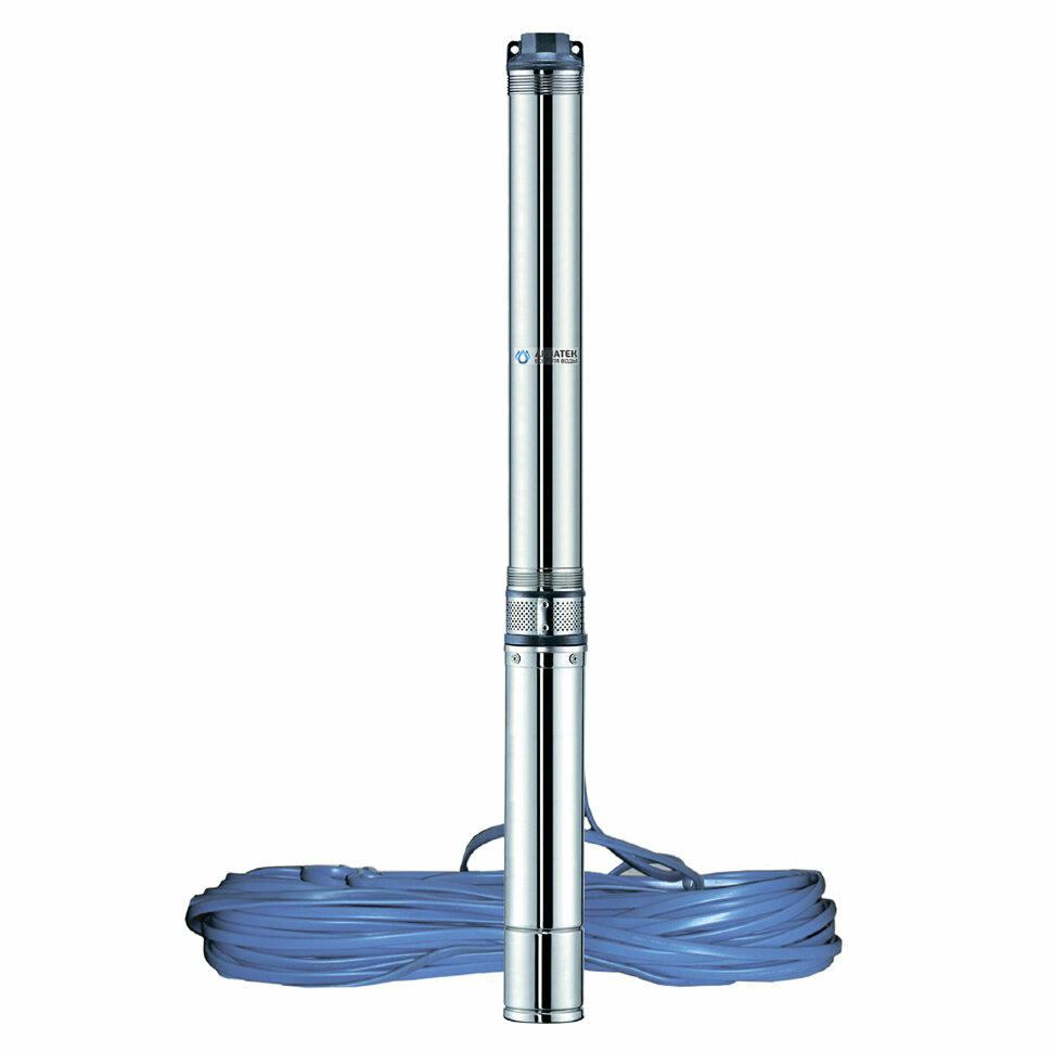 Насос скважинный SP 3" 3-40 с кабелем 15 м, тип 2 Акватек