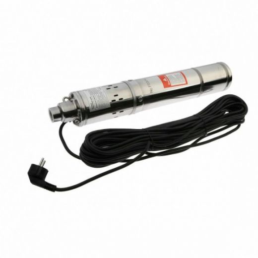 Насос скважинный AM-QGD3.5/1.2 370 Вт, напор 90 м, 25 л/мин, кабель 20 м TIM