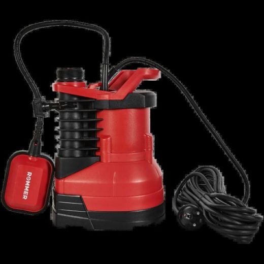 Насос дренажный для чистой воды PROFI 400 Вт, кабель 10 м ROMMER