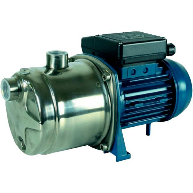 Насос поверхностный 40 л/мин, 60.5 м, корпус из нержавеющей стали STOUT