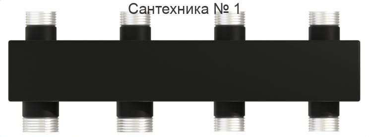 Коллектор WKS80 на 3 контура 2+1, компакт Warme