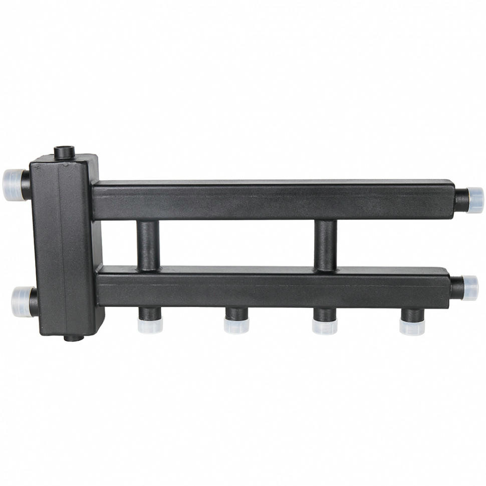 Коллектор (дублер рядный) с гидроразделителем на 2+1 контура до 60 кВт ROMMER