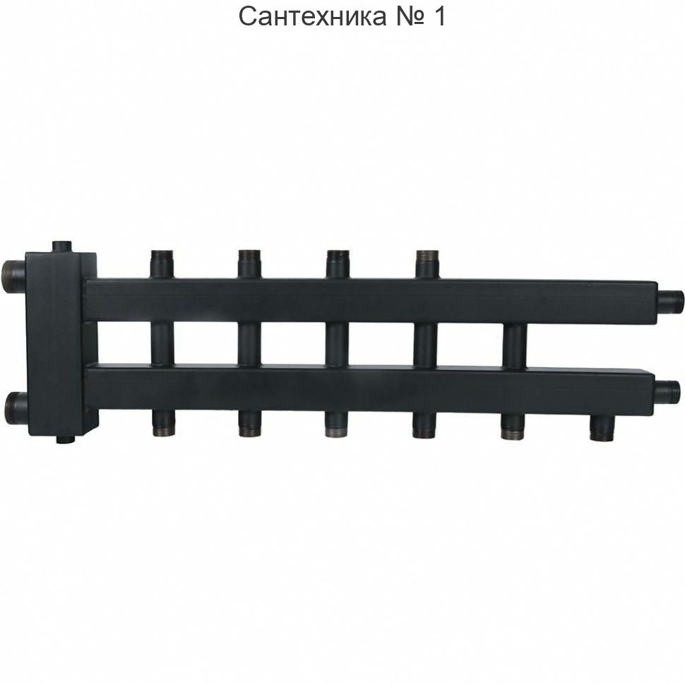 Коллектор (дублер компакт) с гидроразделителем на 3+2+1 контура ROMMER