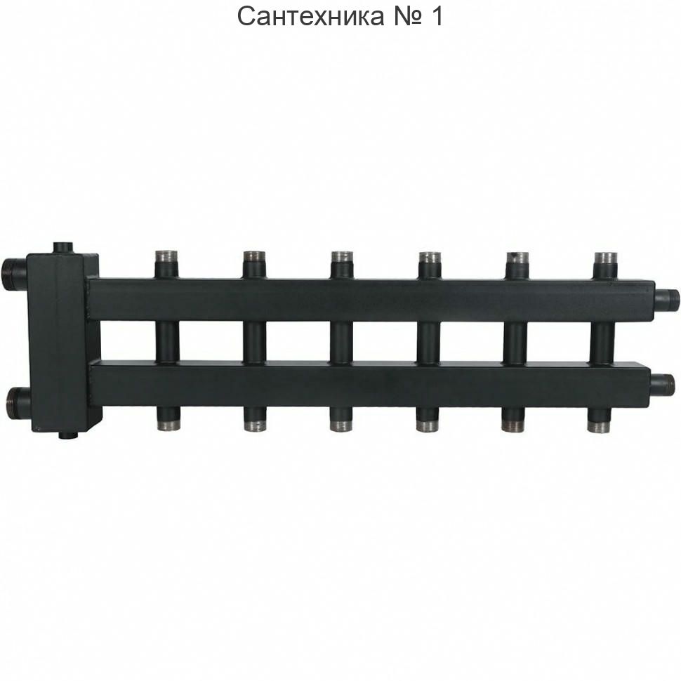Коллектор (дублер компакт) с гидроразделителем на 3+3+1 контура ROMMER