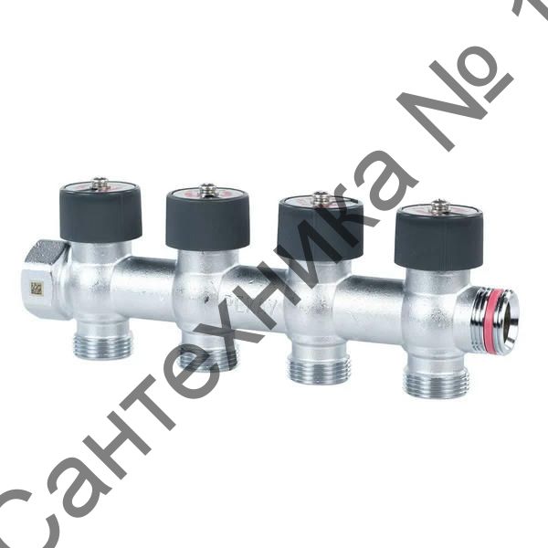 Коллектор распределительный G 3/4 4 отвода G 3/4 РЕХАУ