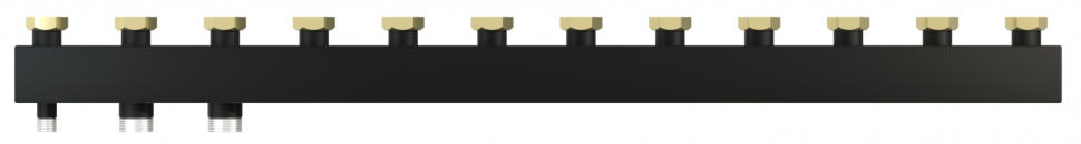 Коллектор WKS85 с накидными гайками 1 1/2" на 8 контуров Warme