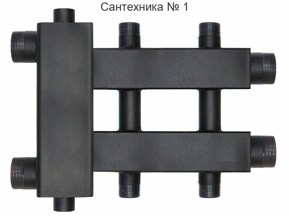 Коллектор с гидроразделителем WKD.R.85.К на 1+1+1 контуров до 85 кВт Warme